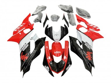 Carenados Moto Yamaha YZF 600 R6 2017-2023 - Blanco Rojo Negro GYTR Yamalube Fábrica
