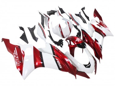 Carenados Moto Yamaha YZF 600 R6 2017-2023 - Blanco Rojo Negro Fábrica