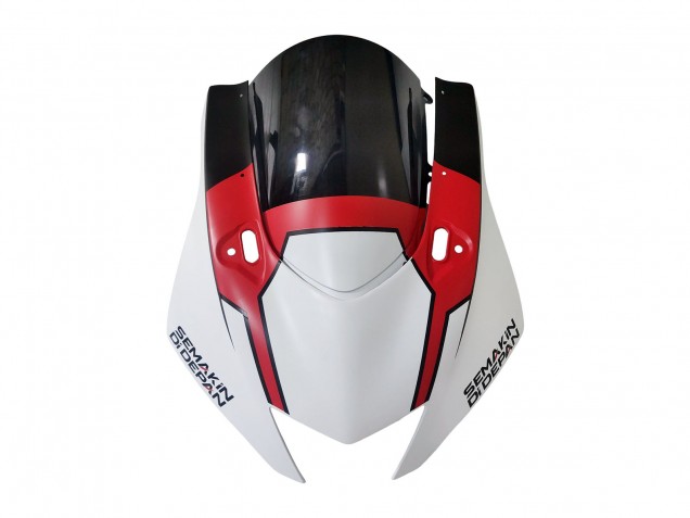 Carenados Moto Yamaha YZF 600 R6 2017-2023 - Blanco Rojo Negro Semakin Didepan Fábrica