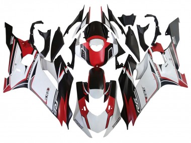 Carenados Moto Yamaha YZF 600 R6 2017-2023 - Blanco Rojo Negro Semakin Didepan Fábrica