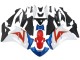 Carenados Moto Honda CBR250RR 2011-2015 - Blanco Rojo Azul Claro Fábrica