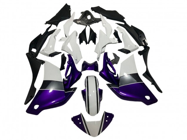 Carenados Moto Honda CBR250RR 2011-2015 - Blanco Púrpura Oscuro Negro Fábrica