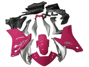 Kits Carenado Moto Honda CBR250RR 2011-2015 - Plata Rosa Fábrica