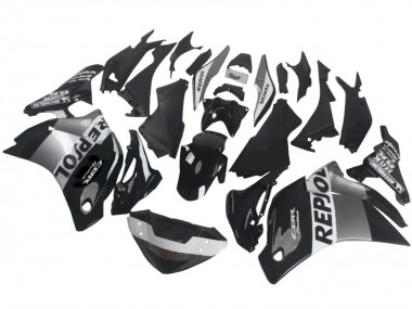 Carenados Moto Honda CBR250RR 2011-2015 - Plata Blanco Negro Brillante Repsol Fábrica