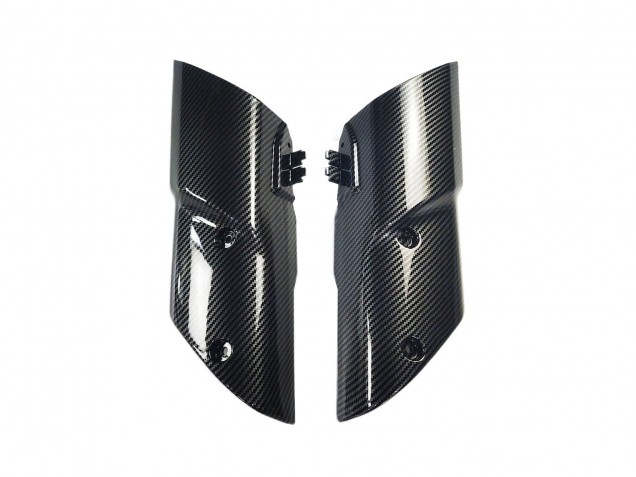Carenados Moto Kawasaki Z1000 2010-2013 - Negro FibraCarbono Fábrica