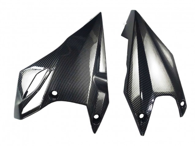 Carenados Moto Kawasaki Z1000 2010-2013 - Negro FibraCarbono Fábrica
