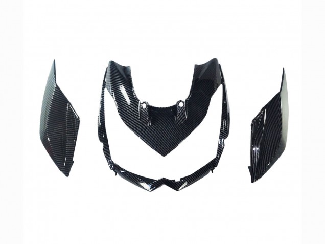 Carenados Moto Kawasaki Z1000 2010-2013 - Negro FibraCarbono Fábrica