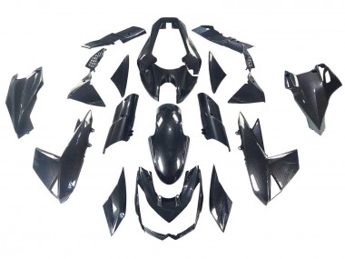 Carenados Moto Kawasaki Z1000 2010-2013 - Negro FibraCarbono Fábrica