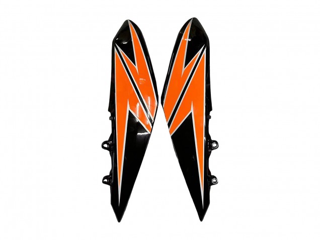 Carenados Moto Kawasaki Z1000 2010-2013 - Naranja Negro Brillante Fábrica