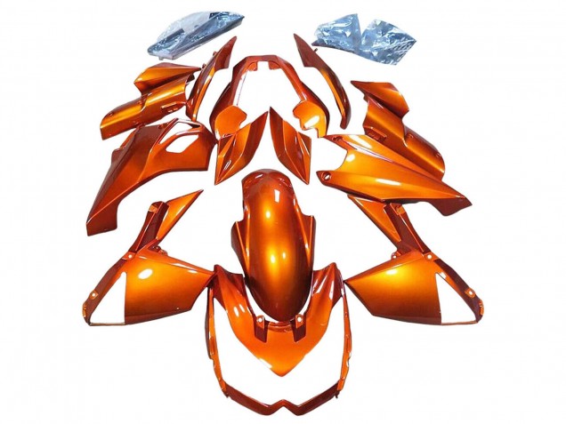 Carenados Moto Kawasaki Z1000 2010-2013 - Burnt Naranja Fábrica