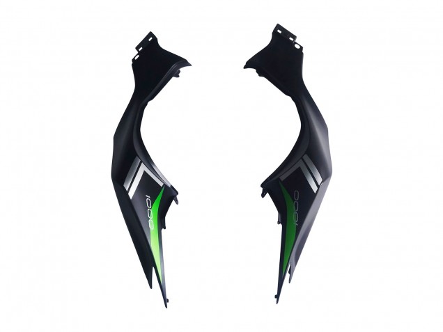 Carenados Moto Kawasaki Z1000 2014-2019 - Negro Verde Gris Fábrica