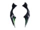 Carenados Moto Kawasaki Z1000 2014-2019 - Negro Verde Gris Fábrica