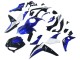 Carenados Moto Kawasaki Z1000 2014-2019 - Blanco Azul Negro Fábrica