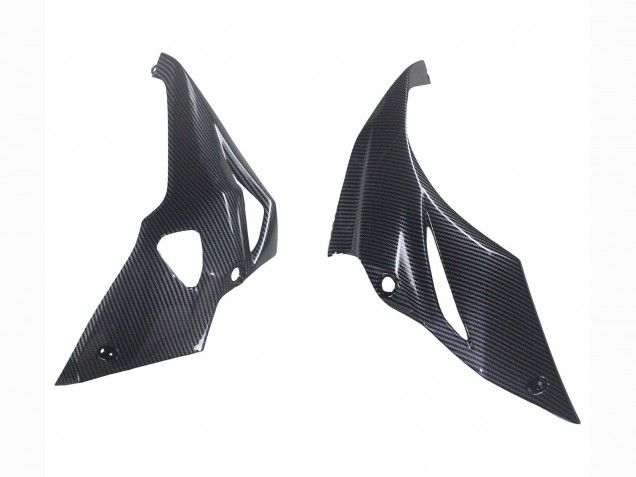 Carenados Moto Kawasaki Z1000 2014-2019 - Negro FibraCarbono Fábrica
