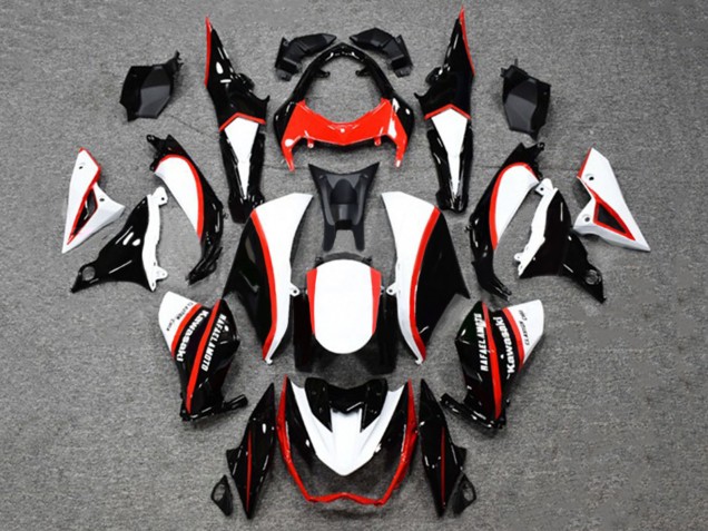Carenados Moto Kawasaki Z1000 2014-2019 - Negro Brillante Blanco Rojo Fábrica