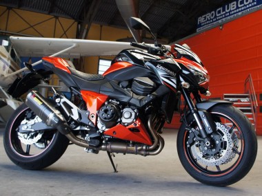 Carenados Moto Kawasaki Z1000 2014-2019 - Rojo Blanco Naranja Negro Fábrica