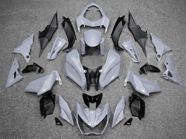 Carenados Moto Kawasaki Z800 2013-2018 - Nardo Gris Negro Fábrica