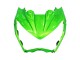 Carenados Moto Kawasaki Z800 2013-2018 - Verde Negro Brillante Fábrica