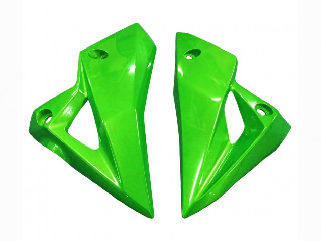 Carenados Moto Kawasaki Z800 2013-2018 - Verde Negro Brillante Fábrica