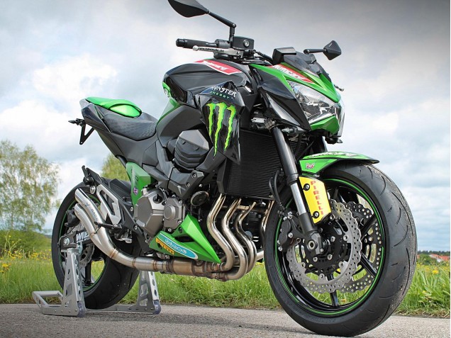 Carenados Moto Kawasaki Z800 2013-2018 - Verde Negro Brillante Rojo Amarillo Fábrica