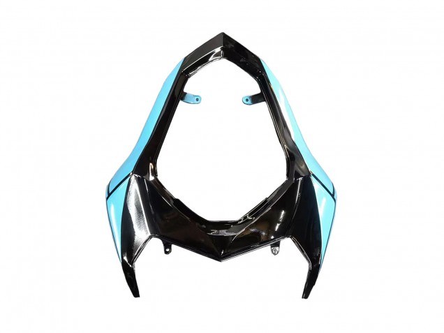 Carenados Moto Kawasaki Z800 2013-2018 - Azul Claro Negro Brillante Fábrica