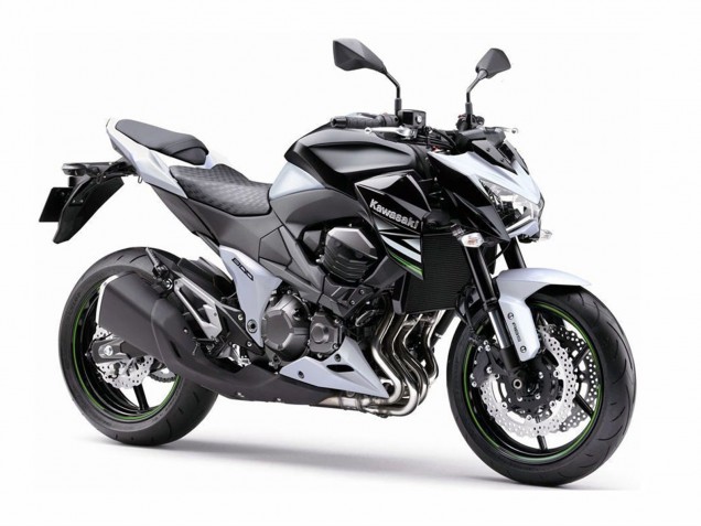 Carenados Moto Kawasaki Z800 2013-2018 - Blanco Negro Brillante Verde Fábrica