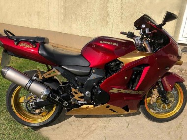Carenados Moto Kawasaki ZX12R 2000-2001 - Rojo Oro Fábrica