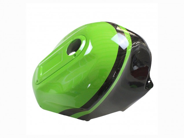 Carenado Moto Kawasaki ZX12R 2002-2006 - Verde Negro Brillante Elf Touch4 Monstruo Fábrica