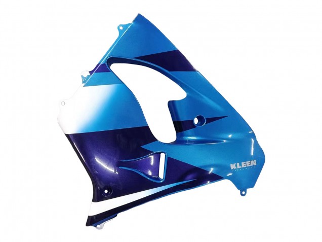 Carenados Moto Kawasaki ZX9R 2000-2001 - Azul Negro Fábrica