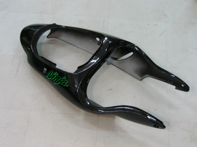 Carenados Moto Kawasaki ZX9R 2000-2001 - Verde Plata Negro Fábrica