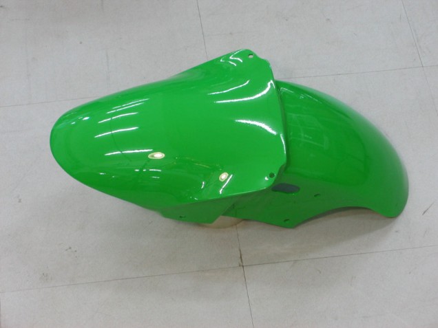 Carenados Moto Kawasaki ZX9R 2000-2001 - Verde Plata Negro Fábrica