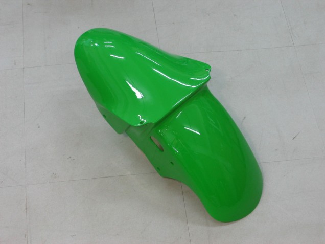 Carenados Moto Kawasaki ZX9R 2000-2001 - Verde Plata Negro Fábrica