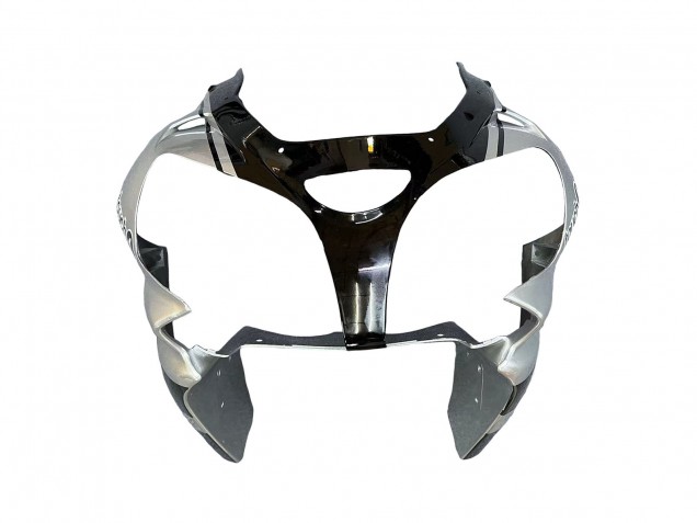 Carenados Moto Kawasaki ZX9R 2002-2003 - Plata Negro Brillante Monstruo Elf Fábrica