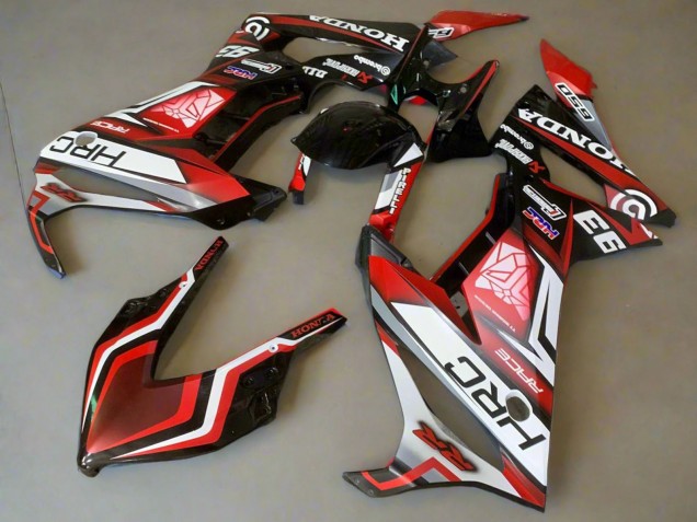Carenados Moto Honda CBR650R 2019-2020 - Blanco Rojo Negro Brillante HRC Fábrica