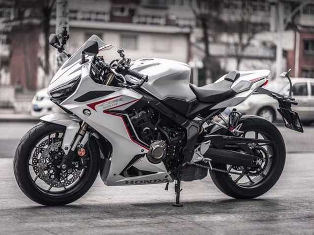 Carenados Moto Honda CBR650R 2019-2020 - Blanco Rojo Negro Fábrica