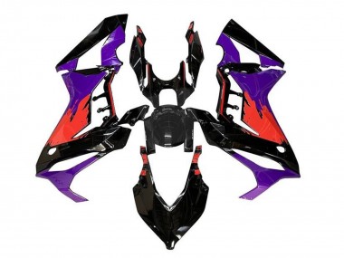 Carenados Moto Honda CBR650R 2019-2020 - Púrpura Rojo Negro Brillante Fábrica