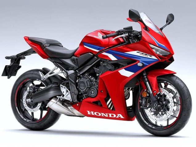 Carenados Moto Honda CBR650R 2024-2026 - Rojo Blanco Azul Fábrica