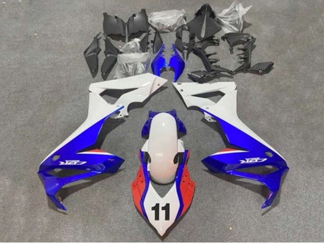 Carenados Moto Honda CBR650R 2021-2023 - Blanco Azul Rojo 11 Fábrica