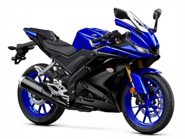 Carenados Moto Yamaha YZF R125 2019-2024 - Azul Negro Mate Fábrica