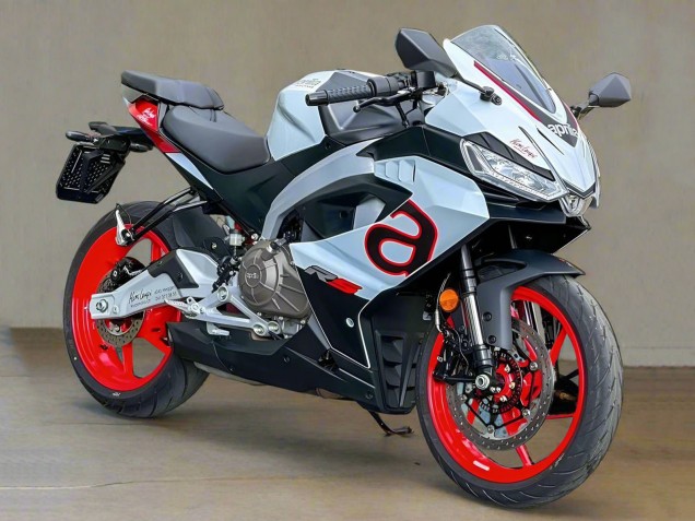 Carenados Moto Aprilia RS457 2024-2025 - Blanco Negro Rojo Fábrica
