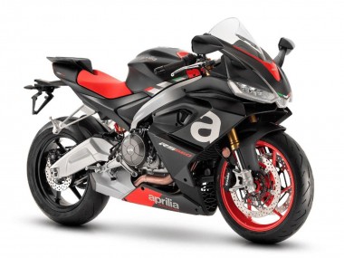 Carenados Moto Aprilia RS660 2020-2024 - Negro Mate Plata Rojo Fábrica