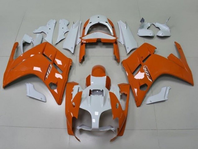 Carenados Moto Yamaha FJR1300 2013-2015 - Naranja Blanco Fábrica