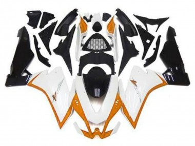 Carenados Moto Aprilia RSV4 1000 2009-2015 - Blanco Naranja Negro Fábrica