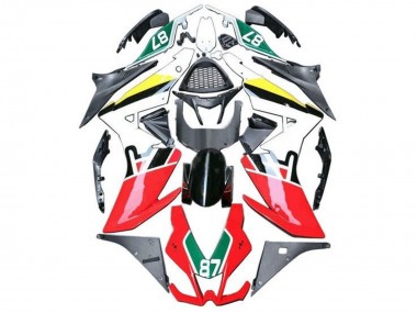 Carenados Moto Aprilia RSV4 1000 2009-2015 - Rojo Blanco Negro Verde Amarillo 87 Fábrica