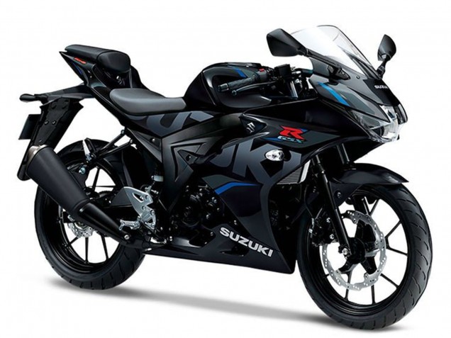Carenados Moto Suzuki GSXR125 2017-2025 - Negro Azul Fábrica