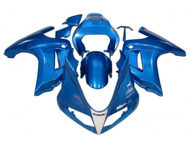 Carenados Moto Suzuki SV650 2003-2013 - Azul Blanco Fábrica