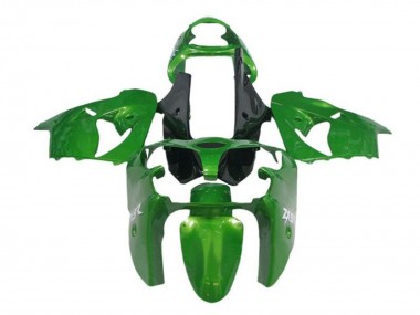 Carenados Moto Kawasaki ZX9R 2000-2001 - Verde Negro Fábrica