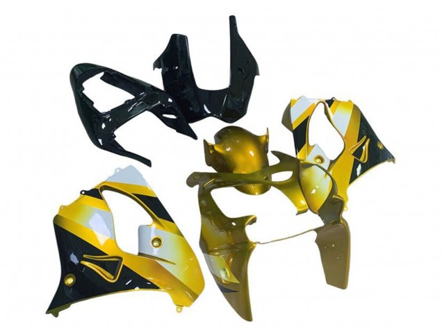 Carenados Moto Kawasaki ZX9R 2002-2003 - Amarillo Blanco Negro Fábrica