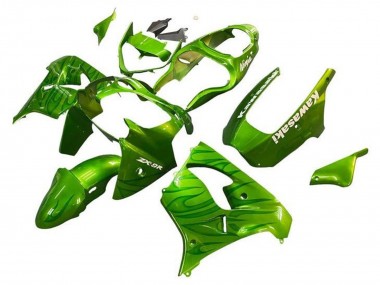 Carenados Moto Kawasaki ZX9R 2002-2003 - Verde Llama Fábrica