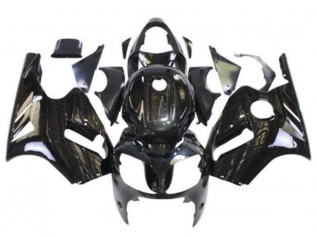 Carenado Moto Kawasaki ZX12R 2000-2001 - Negro Brillante Fábrica